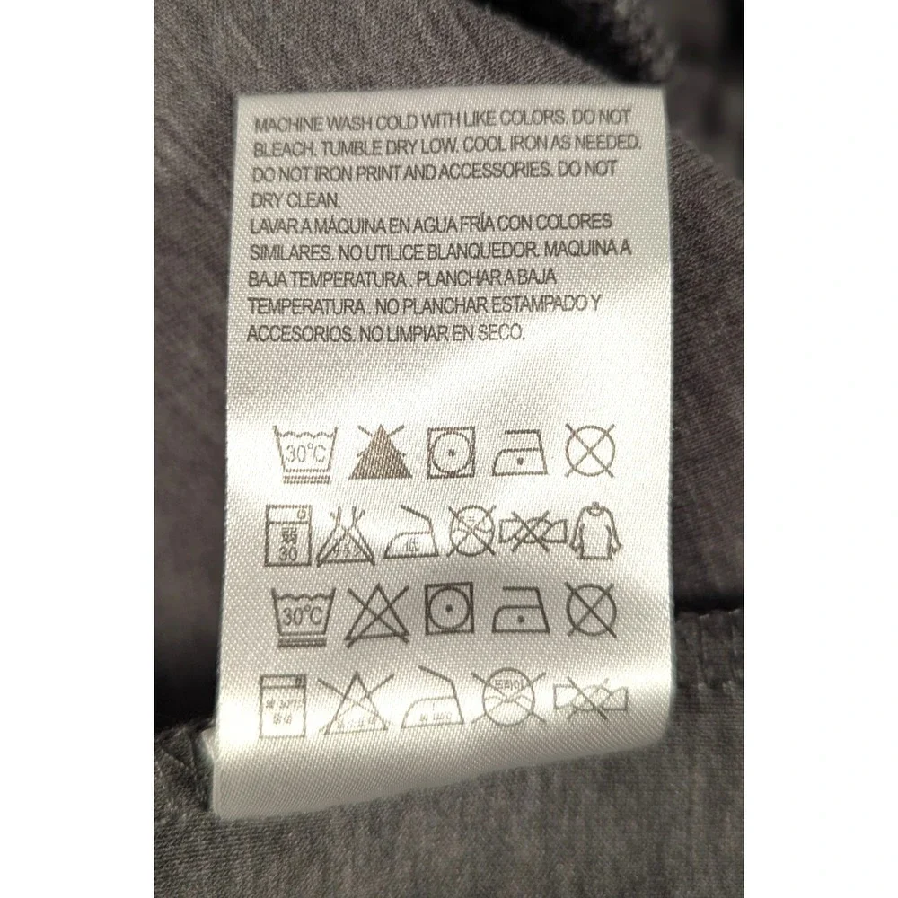 Hooey Hoodie Womens Size XL Gray Summit Space Dye Multicolor Pattern Hoody